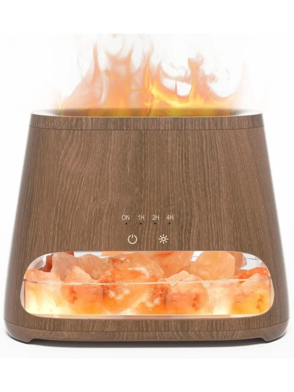 2-in-1 Himalayan Salt Lamp & Cool Mist Humidifier, Aromatherapy Diffuser, 150ml